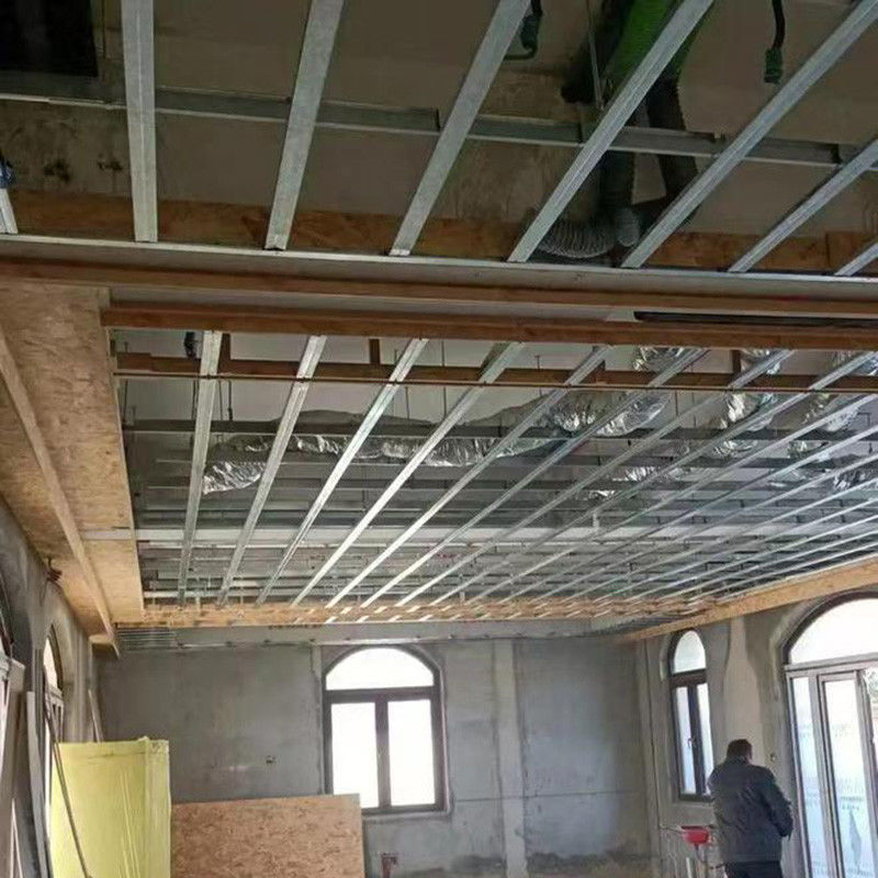 Trockenwand Gips Leichtstahl Keel Decken für Trennsysteme Metall U-Kanal Spur