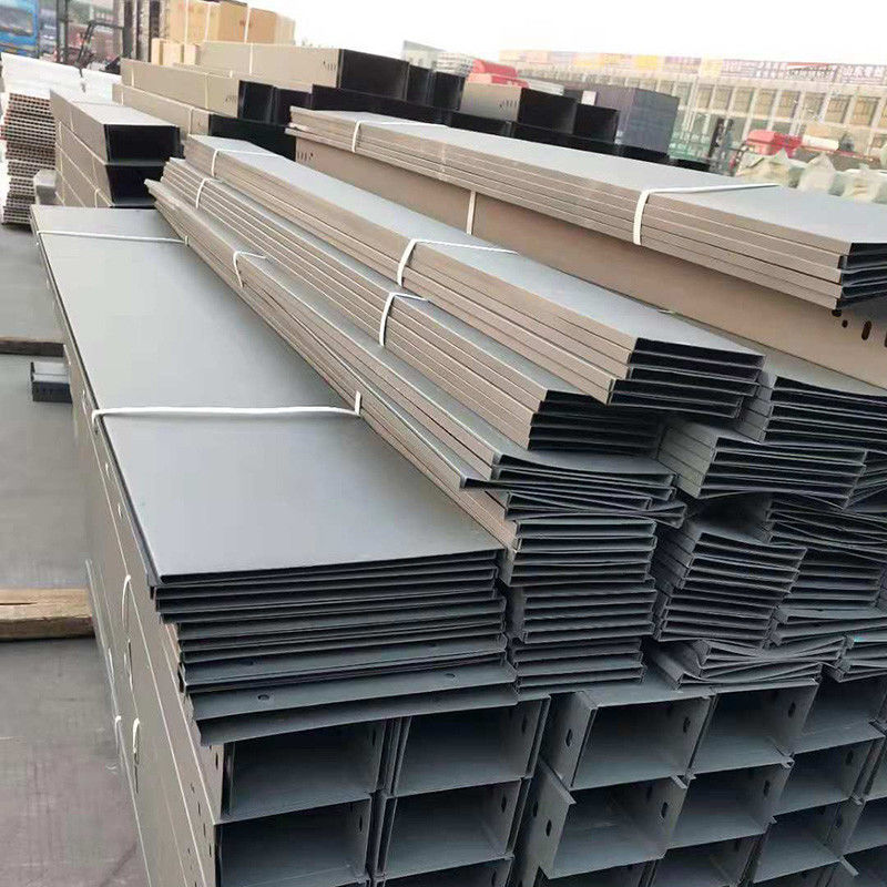 Máng cáp mạ kẽm nhúng nóng loại máng 304 316 Khay cáp đục lỗ bằng thép không gỉ