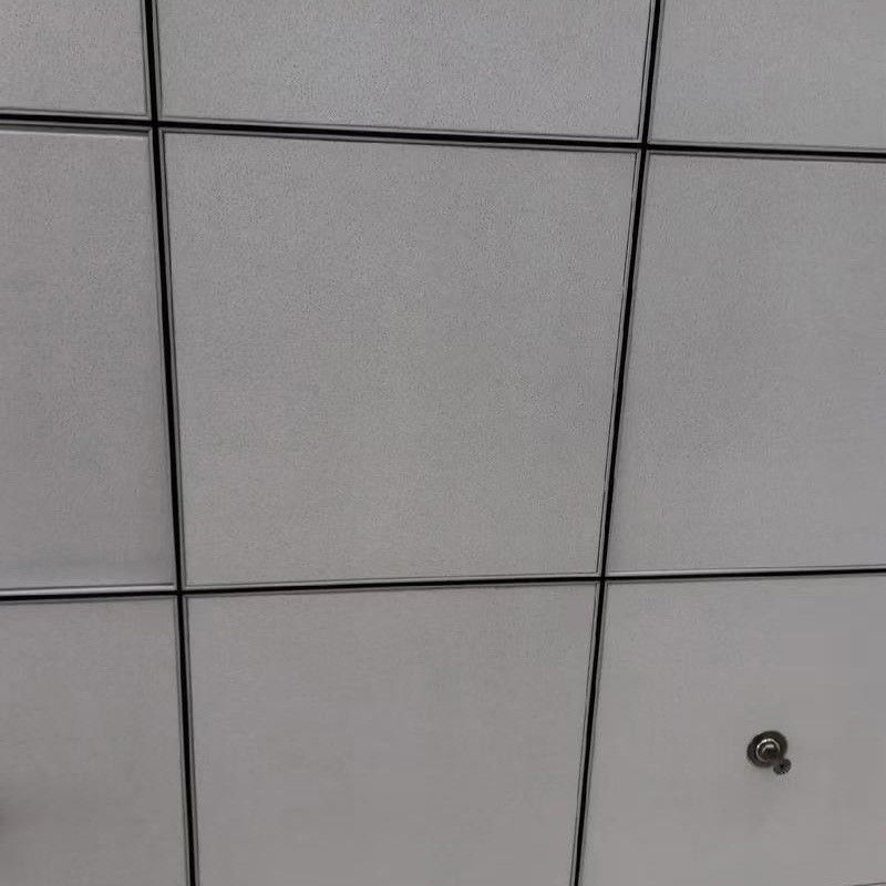 Moderne 60x60 Akustik Mineralfaser Board Decken Wasserdicht Aufgehängtes Quadrat Für Krankenhaus Künstlerisch