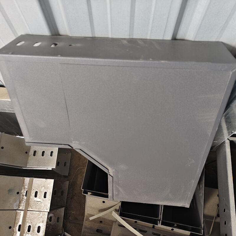 Hot-Dip Galvanized Steel Cable Tray with 0.8-3.0mm Thickness for Wall-Mounted Cable Trunking System