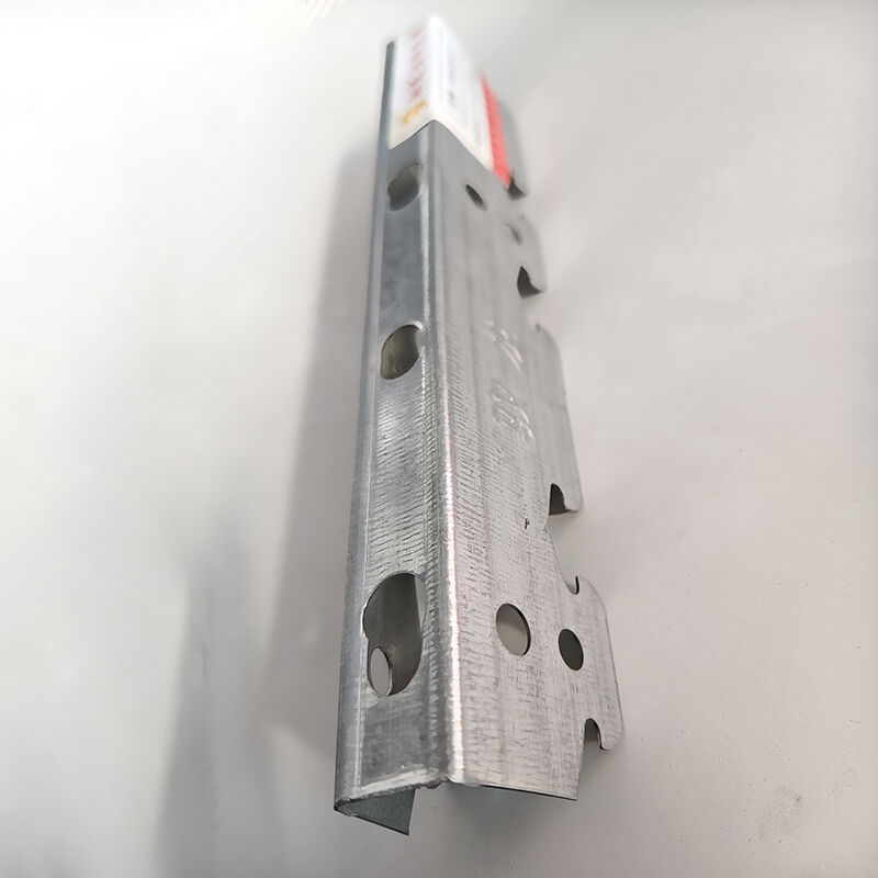 Galvanized Steel Light Steel Keel Drywall Track Studs with 3000-3660mm Length and Fireproof Rustproof