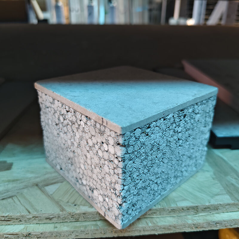 Easy Installation Fire Proof EPS Cement Sandwich Panel with Custom Size for Fast Built Precast SIP Wall