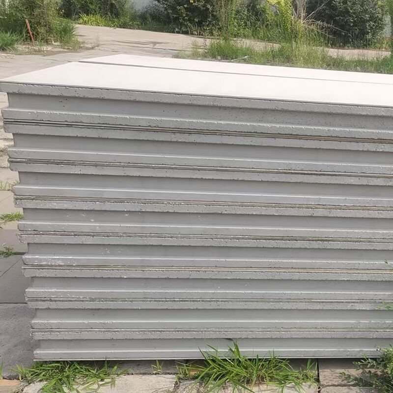 Fire Stopping Material EPS Sandwich Wall Panel with Custom Size and 30-120Kg/m Density